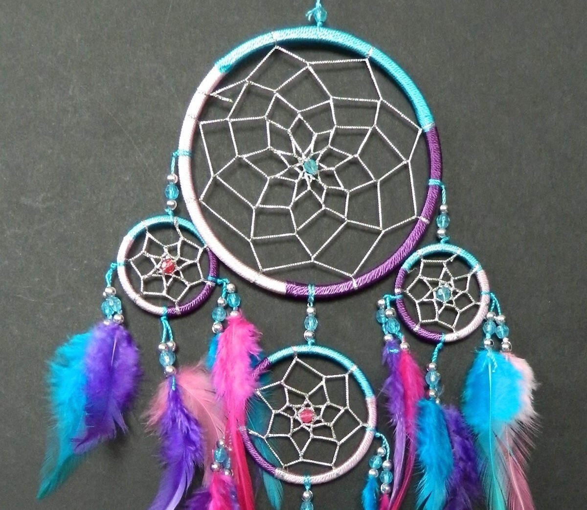 Dream Catcher Pink Purple Blue Girls Dreamcatchers quality Dream Catcher Pink Purple Blue Girls Dreamcatchers quality
