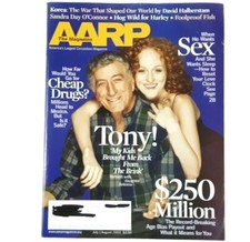 Vintage July August 2003 AARP Magazine Tony Bennett Cheap Drugs from Mexico