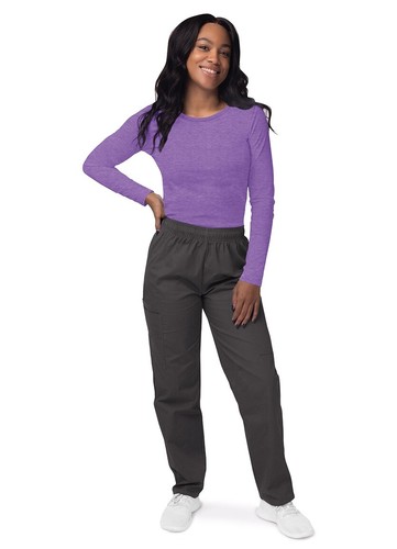 Sivvan Women's Medical Workwear T-Shirt Underscrub Top Comfort Long Sleeve Tee - Picture 208 of 210