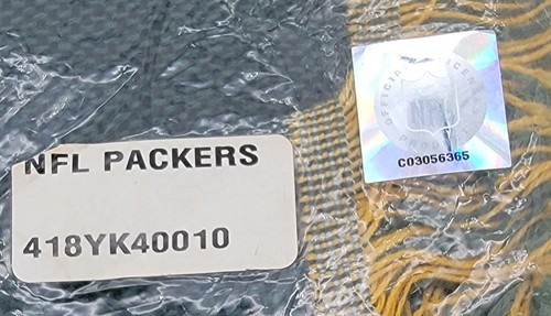 Green Bay Packers Blanket 48x42 New Old Stock 2003 - Picture 4 of 4