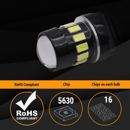 Bombillas de luz de alta potencia LED 6000K blancas 7443/7440 cola de freno parada de estacionamiento - Imagen 3 de 5