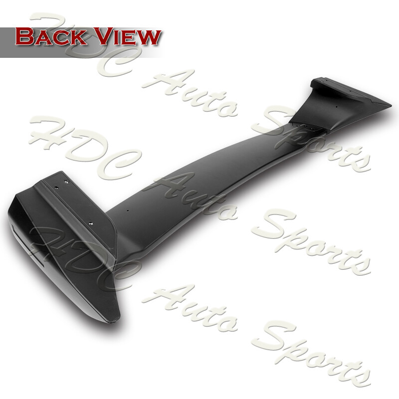 For 2019-2021 Mazda 3 Mazda3 Sedan Unpainted Black Rear Trunk