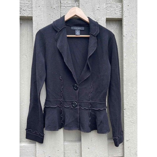 Nine West Blazer Womens small black 2 