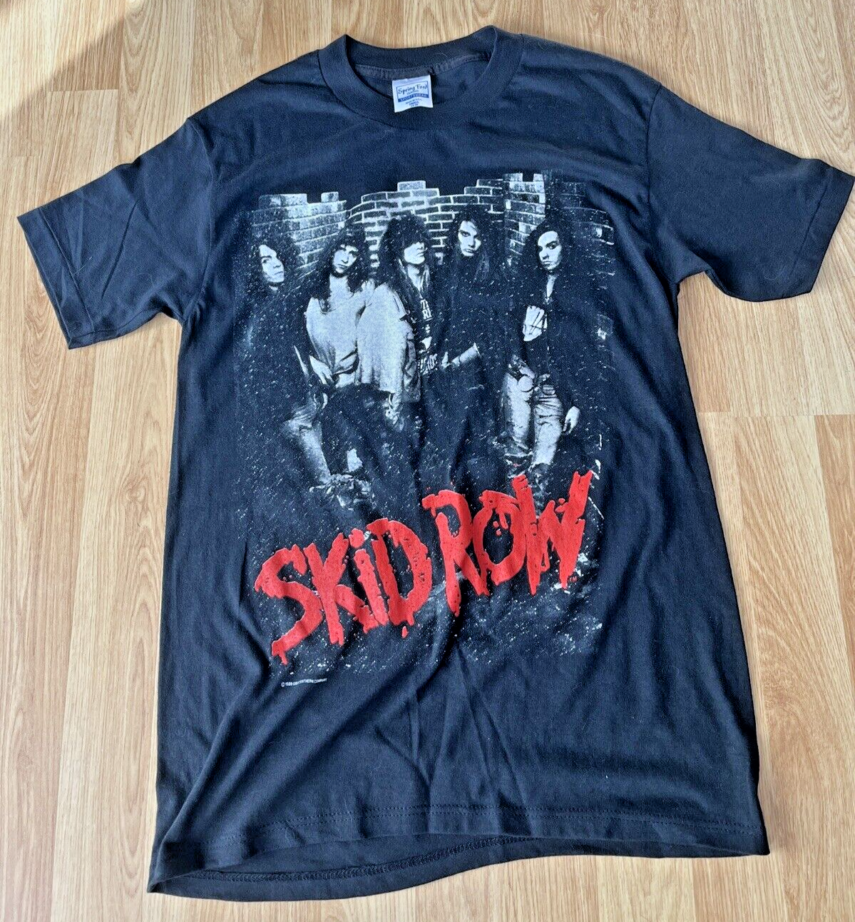 FILA T shirt vintage Skid Row Youth Gone Wild 1989 taglia 34 36” piccola punto singolo