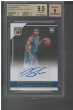 BGS 9.5 2015-16 Panini Complete Autographs #14 Karl-Anthony Towns Auto -GEM MINT