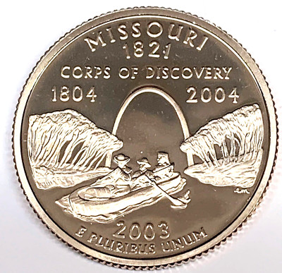 C5363 U.S. COIN, MISSOURI STATE QUARTER 2003-S PROOF | eBay
