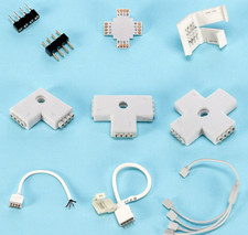 5050 3528 RGB LED strip controller 4-pin male female X I L T connector lead