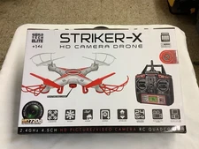 World Tech Toys Striker 2.4GHZ 4.5CH Rc Spy Drone 2.40 Ghz Battery Powered New 