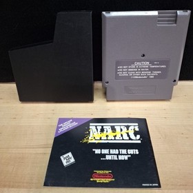 Bigfoot With Manual & Sleeve Nintendo NES Authentic Cleaned Tested And Working