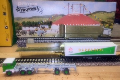Primex H0 Zirkuswelt Sarrasani Set 4-teilig 4584 2*4585 4589 Märklin AC OVP Top