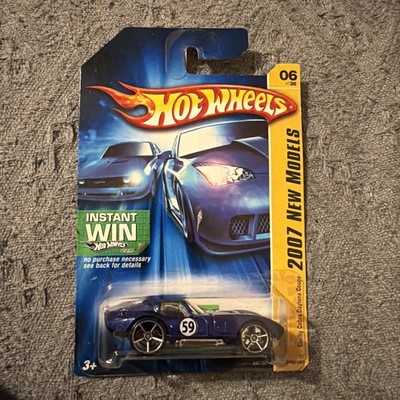 2007 Hot Wheels #6 New Models 6/36 SHELBY COBRA DAYTONA COUPE Teal Variant w/OH5