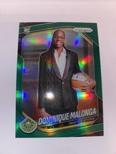 Panini 2025 Prizm WNBA Dominique Malonga RC Green Prizm Variation #144 Storm
