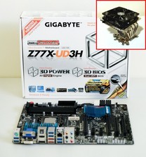 Intel Core i7-3770K 3.5GHz LGA1155 CPU + Gigabyte GA-Z77X-UD3H Motherboard