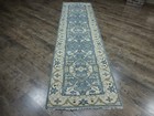 Turkish Oushak Rug, Modern Multicolored Handmade Bohemian Rug 2.7x9.6 Ft — photo 3