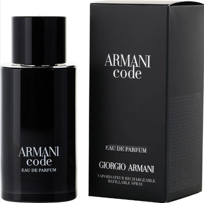 Armani Codemen Eau De Parfum Spray Refillable 2.5 oz