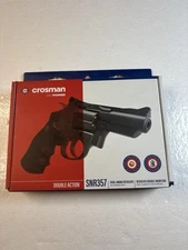 Crosman SNR357 Dual Ammo Full Metal Snub Nose CO2 .177 Air Gun Pistol Revolver