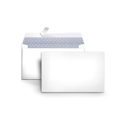 Retailer Basics Security Self-Seal Mailing Envelope White 6 3/4 100-Pack Amza25