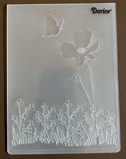  65 Darice Embossing Folder Essentials " BUTTERFLY FLOWER " 1218-54