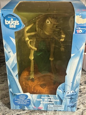 Thinkway Toys Electronic Talking & Dancing Hopper, Bug's Life Figure, NOB