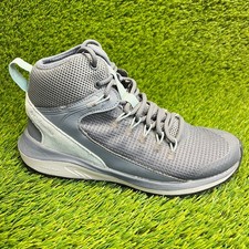 Columbia Trailstorm Mid Womens Size 7.5 Gray Green Waterproof Hiking Boots
