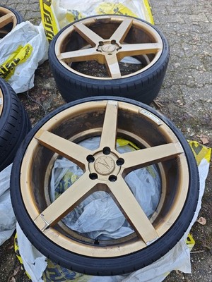 Z-Performance ZP 6.1.  Deep Concave Felgen Gold 20 Zoll