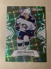 James Malatesta  rookie  2024/25 ice hockey emerald green #135