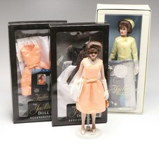 Franklin Mint Vinyl Jackie Kennedy Lot Of Outfits  Dolls 15"  18  Tall