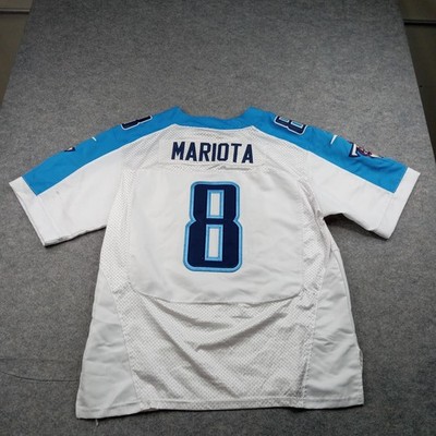 Tennessee Titans Jersey Mens 48 White NFL Football Marcus Mariota