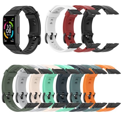 Bracelet Silicone Strap Wristband for Honor Band 6/Band 7/Huawei Band 6/6Pro
