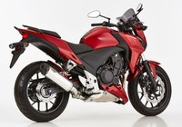 Shark DSX-5 Slip On ErsatzdäMpfer (2-1) FüR Honda CB500F 471 Ccm Bj. 16-16