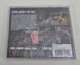 Death Crimson OX Sega Dreamcast Game New / Sealed