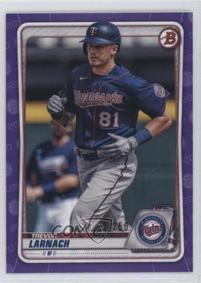 2020 Bowman Draft Purple Border 2/250 Trevor Larnach #BD-102 0q5