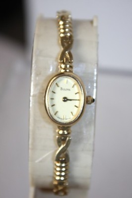 Vintage Bulova Ladies 14K Yellow Gold Quartz T6 Watch. 11.2 Grams