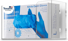Acrylic Single Gloves Dispenser, Tissue Box Shelf, Glove Holder Wall Mount, for