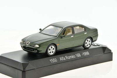 ALFA ROMEO 166 Green metallic 1999 1/43 SOLIDO 1550