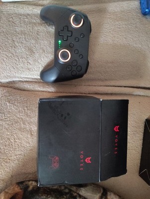VOYEE Switch Controller, 9 RGB, Wireless, PC/Console , 6-Axis, 1000mAh, Wake-Up