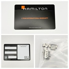 HAMILTON Valiant Women's Watch Shell Dial Roman Quartz New Battery Excellent Con 14