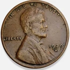 1929-D Lincoln Wheat Penny Cent 1c Very Fine F+ * Original Surfaces * 1929D #3