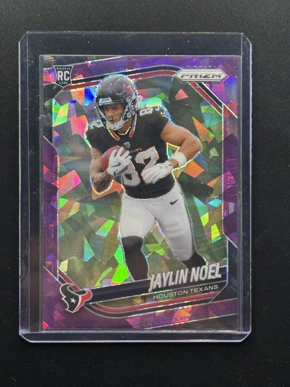 2025 Panini Prizm - Rookies Jaylin Noel #386 Purple Ice Prizm /225 (RC)