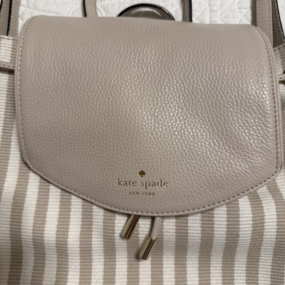 Kate Spade Mulberry Street Small Breezy Striped Beige 