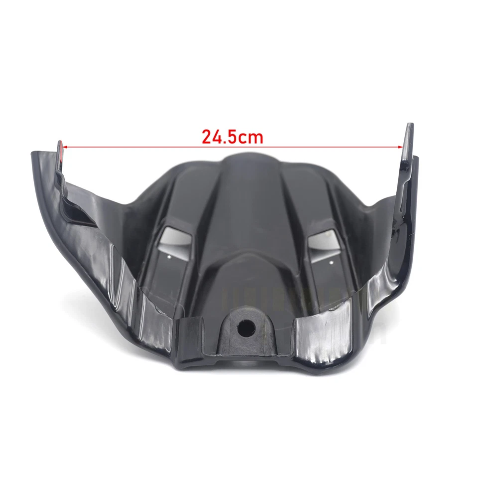 Guardabarros trasero de plástico Balck con abrazaderas de neumáticos para Yamaha YZF-R1 2004-2006 Foto 3 de 4