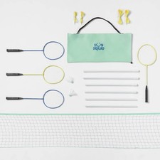 SUN SQUAD BADMINTON SET : LAWN SPORTS FOR ADULTS - MULTI