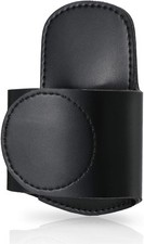 Navy Blue Faux Leather Stethoscope Holder With Clip Handmade Design