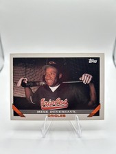 1993 Topps Mike Devereaux Base Card #741 - Baltimore Orioles