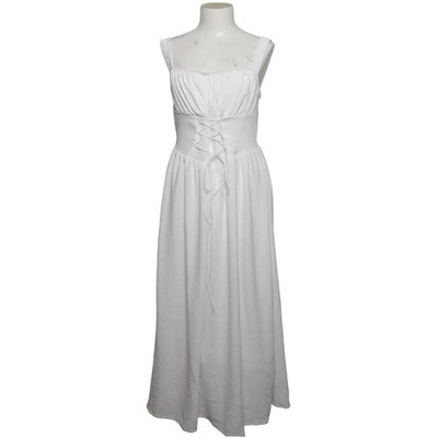 Commense, Strandkleid, Größe: L, Weiß, Elasthan/Polyester, Einfarbig, Damen #5dj