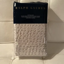 Ralph Lauren Dover Street Norris Euro Sham Gray Velvet NIP $285