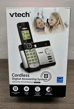 VTECH Cordless Digital Answering System with Caller Id/Call Waiting - Black /