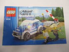 (E/13) LEGO 4436 Patrol Car with Instructions for Police
