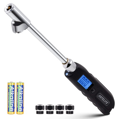 #ad #ad Digital Tire Pressure Gauge Dual Head Air Chuck 230 PSI for Truck RV $27.36