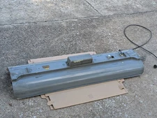 Mitchell Mfg Vintage Heavy Industrial Fluorescent Light Fixture Deco 1960s